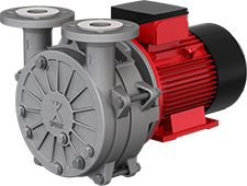 Liquid ring vacuum pumps