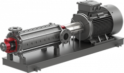 Boiler feed pumps, multi-stage, horizontal